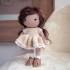 Robe printemps pour poupée : patron au crochet PDF