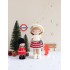 Livre "Poupées & amigurumis de Noël So British au crochet" Les éditions de saxe